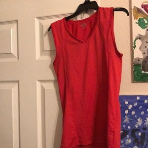 Champion Red Dri-fit tank